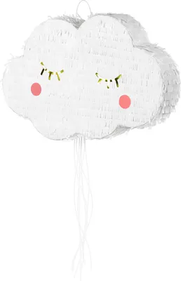 Zdjęcie produktu dla Piñata 32x50x9cm Chmurka do wypełnienia Biała