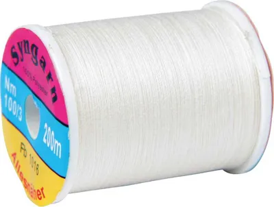 Zdjęcie produktu dla Nić Syn (0,50 EUR / 100m) - szpulka o wytrzymałości 200m (len) Nm 100/3 - uniwersalna nić do szycia, nić w 100% poliestrowa do wszystkich celów szycia i rodzajów tkanin