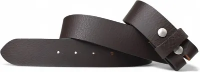 Produktbild von FRONHOFER Wechselgürtel 3 cm Druckknopf Gürtel ohne Schnalle, Büffelleder zirka 3,5mm dick