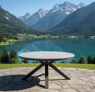Produktbild von Lesli Living Diningtisch Davos ø158 cm