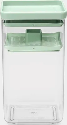 Produktbild von Brabantia 145483, Gemüse, 1,6 l, Kunststoff, Grün, Transparent, 110 mm, 110 mm