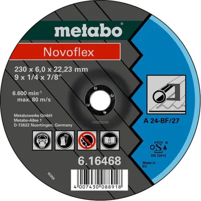 Obrázek produktu pro Metabo Novoflex 180x6,0x22,2 Stahl, 616465000