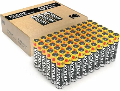 Productafbeelding van Kodak XTRALIFE alkaline AA-batterijen (verpakking van 60 stuks)