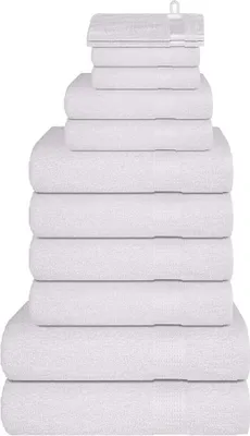 Produktbild von "2026 Promotion" 12-tlg. Handtuch-Set FROGN Weiß 360 g/m² - Handtücher CC499