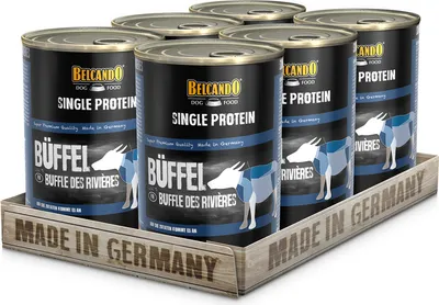 Produktbild von BELCANDO® Single Protein Büffel 6x 400g
