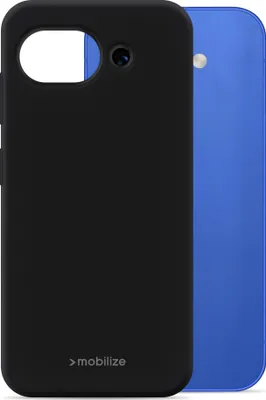 Produktbild von Mobilize Rubber Gelly Handyhülle für Google Pixel 10a - Backcover TPU Schwarz