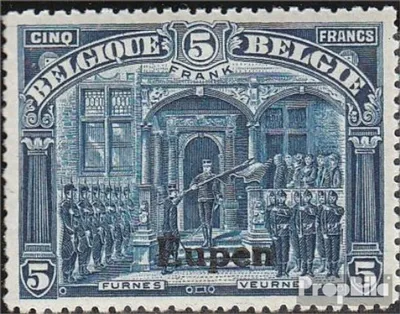 Produktbild von Briefmarken Belgische Post Eupen 1920 Mi 13A postfrisch Albert I.