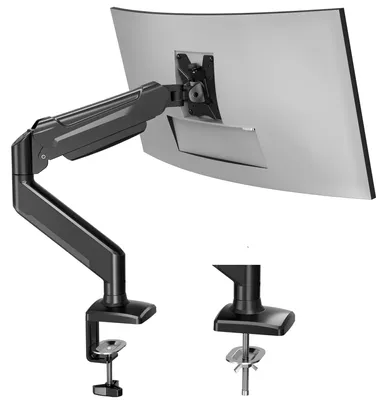 Obrázok produktu pre Držiak monitora pre obrazovky s uhlopriečkou 13-32 palcov, ergonomický držiak monitora s plynovou pružinou