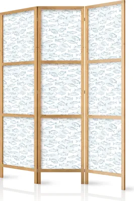 Immagine prodotto di Paravento giapponese 135x172 cm in 3 parti nero