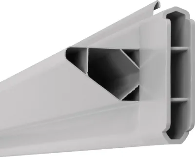 Produktbild von Schellenberg PVC-Winkelendleiste Maxi grau 2,10 m