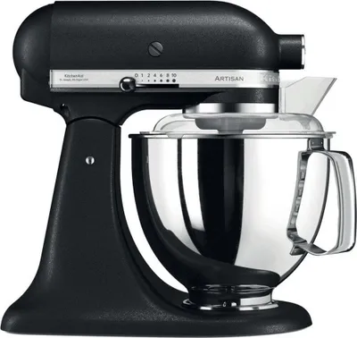 Produktbild von KitchenAid Artisan 5KSM175PSEBK - robot kuchenny - 300 W - żeliwo czarne