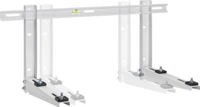Produktbild von InLine Halterung für Split Klimaanlage Außengerät oder Wärmepumpe, weiß, Weiß