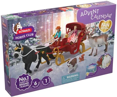 Obrázok produktu pre schleich 99179, Zviera, Horses, Advent Calender, 5 rok / roky, Viacfarebný