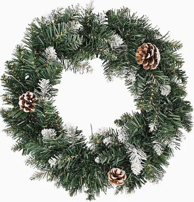 Image de Couronne de Noël à décorer soi-même, Ø 40 cm