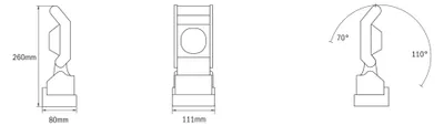 Image de RP-Technik Projecteur portatif à LED HX