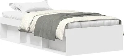 Produktbild von vidaXL Bettgestell Weiß 90x200 cm