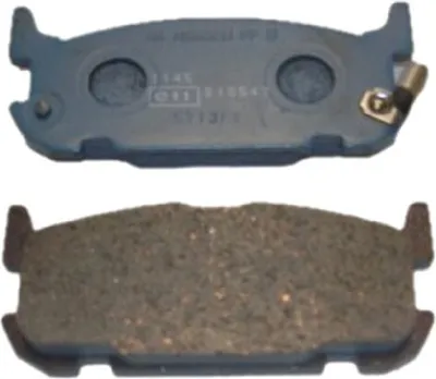 Produktbild von Japanparts PP-345AF Bremsbelagsatz, Scheibenbremse - (4-teilig)