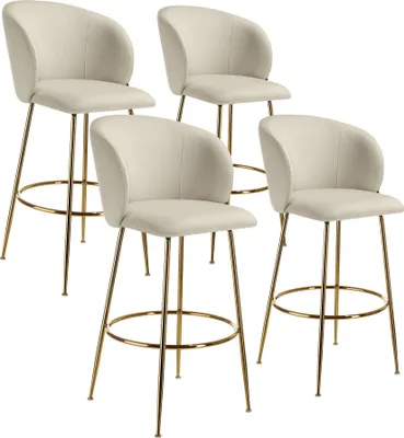 Produktbild von tectake® Barstuhl Luana 51 x 60 x 106 cm, Belastbarkeit 120 kg