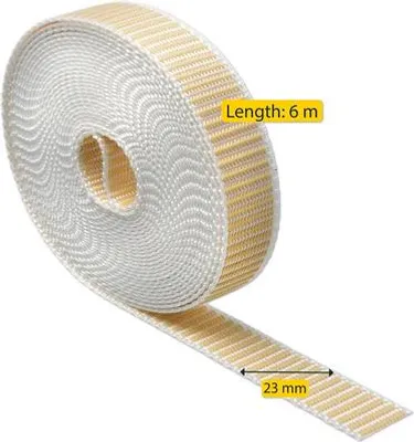 Image de Sangle de volet roulant Maxi Schellenberg 36101, 23mm/6m, beige