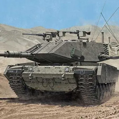 Produktbild von Modellbausatz Panzer 13297 – MAGACH 7C „GIMEL” (1:35)
