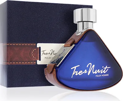 Obrázok produktu pre ARMAF Tres Nuit Pour Homme, Muži, 100 ml, Kosatec, Citrón, Verbena, Levanduľa, Korenie, Fialový, Santalové drevo, Sprej