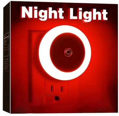 Immagine prodotto di Lampada notturna a LED per bambini con sensore crepuscolare - Confezione da 3 - Ideale per la cameretta dei bambini, il corridoio, la camera da letto e il bagno