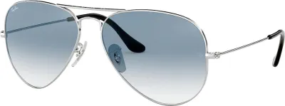 Immagine prodotto di OCCHIALI DA SOLE RAY-BAN AVIATOR 3025 (003/3F) azzurro sfumato argento 55mm