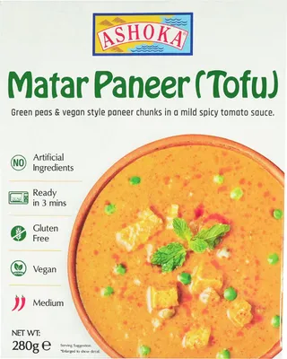 Produktbild von Ashoka Matar Paneer (Tofu) 280g