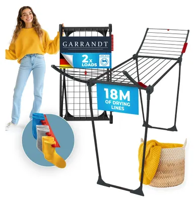 Immagine prodotto di Garrandt Wäscheständer Neveda Schwarz