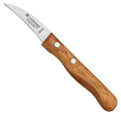 Produktbild von Zassenhaus Gemüsemesser gebogen, Olivenholz
