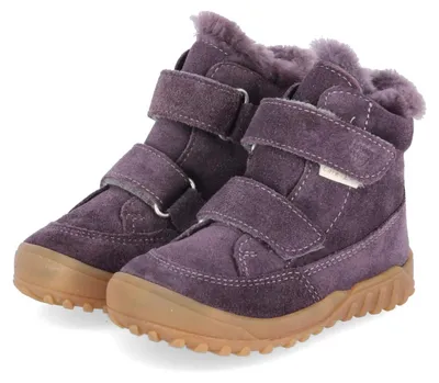 Image de Bottes d'hiver pour filles Pepino modèle DOMI, couleur lilas, en cuir, taille 23