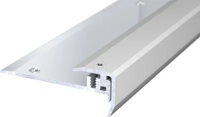 Produktbild von Prinz DESIGN-STEP Schraubprofil Nr. 331, 100 cm silber