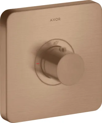 Immagine prodotto di hansgrohe AXOR Starck ShowerSelect Thermostat souple à débit élevé à encastrer, 36711310, 36711310