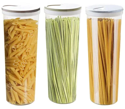Image de Omgoods - Ensemble de 3 boîtes de rangement pour la cuisine avec couvercles