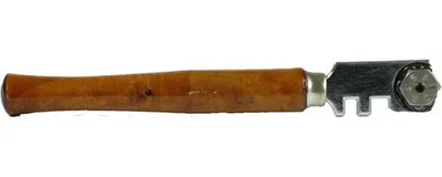 Produktbild von MMXX Hartmetall-Glasschneider, Holzheft, Länge 150 mm