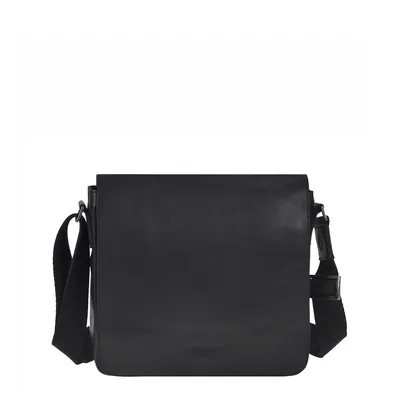 Produktbild von Greenburry Pure Black Umhängetasche Leder 26 cm