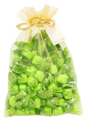 Produktbild von Antica Torroneria Gustone Schokoladentrüffel 70 Stück je 14g Geschenkset 1kg Tartufi dolci al pistacchio (weiß Pistazie)