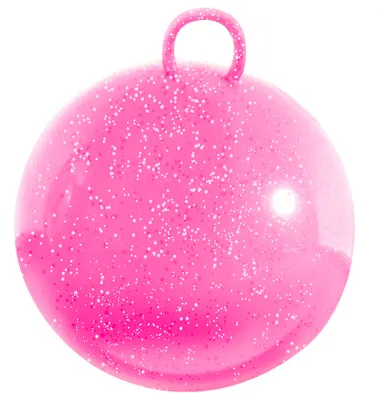 Produktbild von Diverse merken Skippybal (70cm/roze glitter)