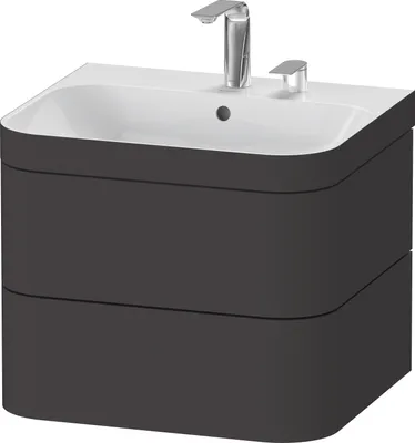 Produktbild von DURAVIT HP4635E8080 Waschtischunterbau m. Happy D.2 Plus