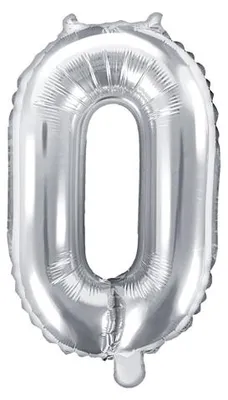Obrázok produktu pre PartyDeco FB10M-0-018, Hračkársky balón, Fólie, Strieborná, Jednofarebné, Univerzálne, Univerzálne