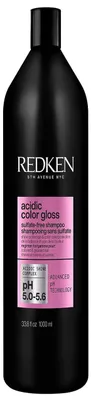Imagen del producto de Redken Acidic Color Gloss Champú Sin Sulfatos Potencia El Brillo De Tu Color 1000ml