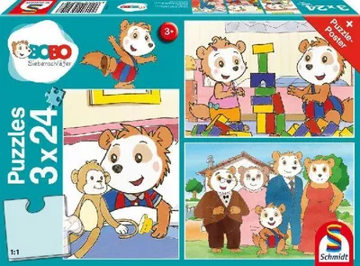 Produktbild von Freunde und Familie, 3x24 Teile
