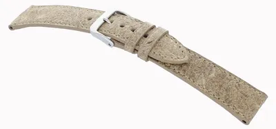 Produktbild von Happel Lederband Cisano 22mm kümmelgelb vegan
