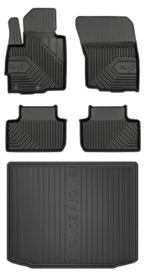 Obrázek produktu pro Autokoberce 3D TPE + vana kufru DryZone pro: Mitsubishi ASX I 2010-2022 SUV 5 ks
