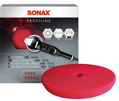 Produktbild von SONAX PolierSchwamm rot 165 Dual Action (1er Faltschachtel)