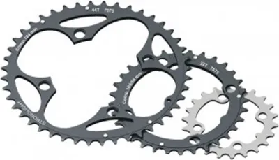 Produktbild von Stronglight Kettenblatt MTB 104/64 2x10 innen 22 Zähne, schwarz, 10-fach