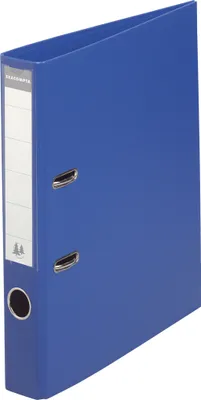 Produktbild von Exacompta 10x Ordner Prem'Touch PVC Rücken 50mm A4 Maxi Dunkelblau 53552E