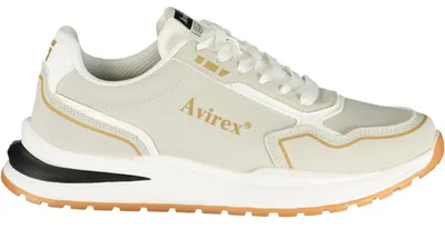 Produktbild von Sportliche Herrenschuhe Grau mit Weißen Details und Schnürsenkeln