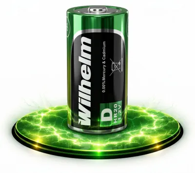 Produktbild von 1 x Akku Mono D Wilhelm Universal 9000 mAh Akku Zelle HR20 MN1300 1,2 V NIMH