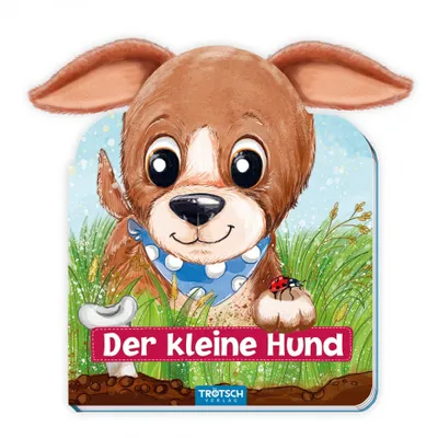Image de Trötsch Der kleine Hund Pappenbuch mit Plüschohren